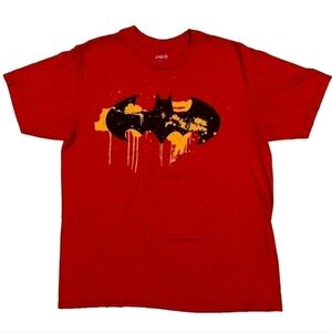 3/$20 Batman Red Splattered Logo T-Shirt